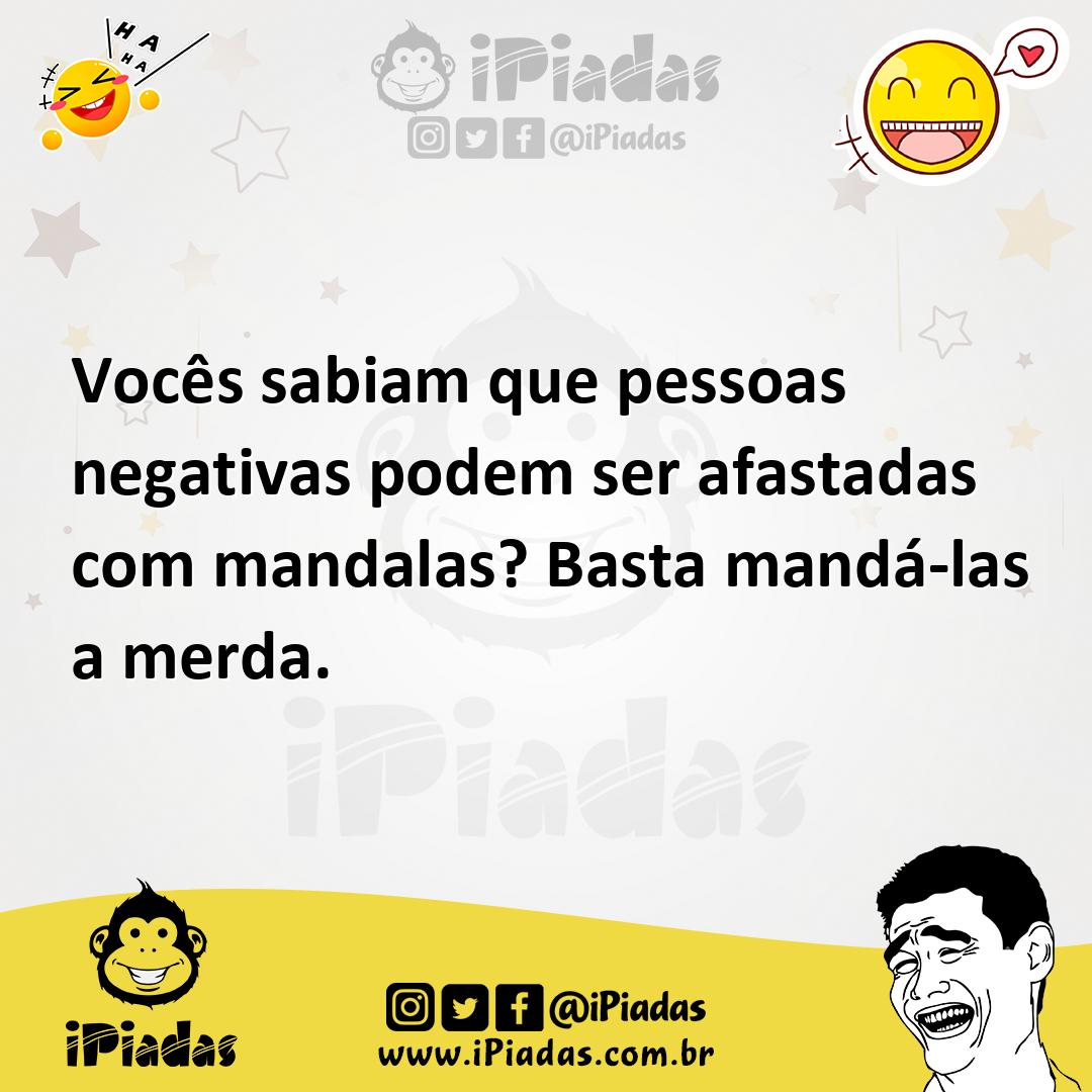 Ilustração de Vocês sabiam que pessoas negativas podem ser afastadas com mandalas? B... no iPiadas