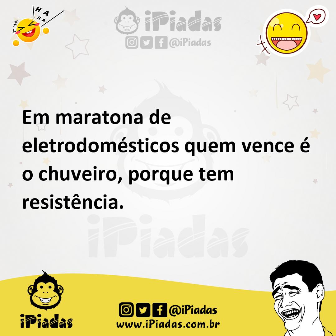 Ilustração de Em maratona de eletrodomésticos quem vence é o chuveiro, porque tem re... no iPiadas