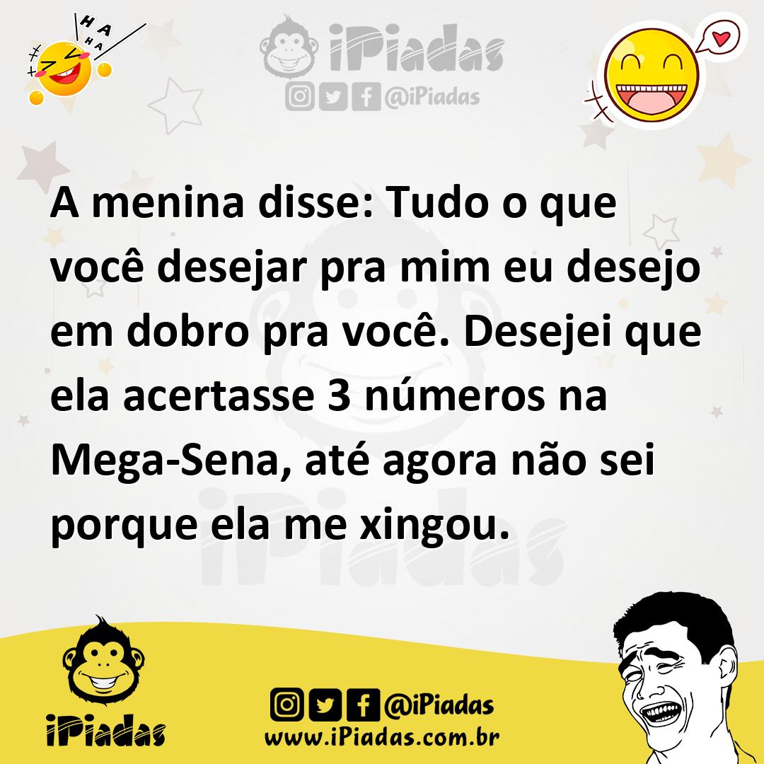 Ilustração de A menina disse: Tudo o que você desejar pra mim eu desejo em dobro pra... no iPiadas