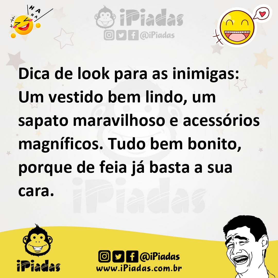 Ilustração de Dica de look para as inimigas: Um vestido bem lindo, um sapato maravil... no iPiadas