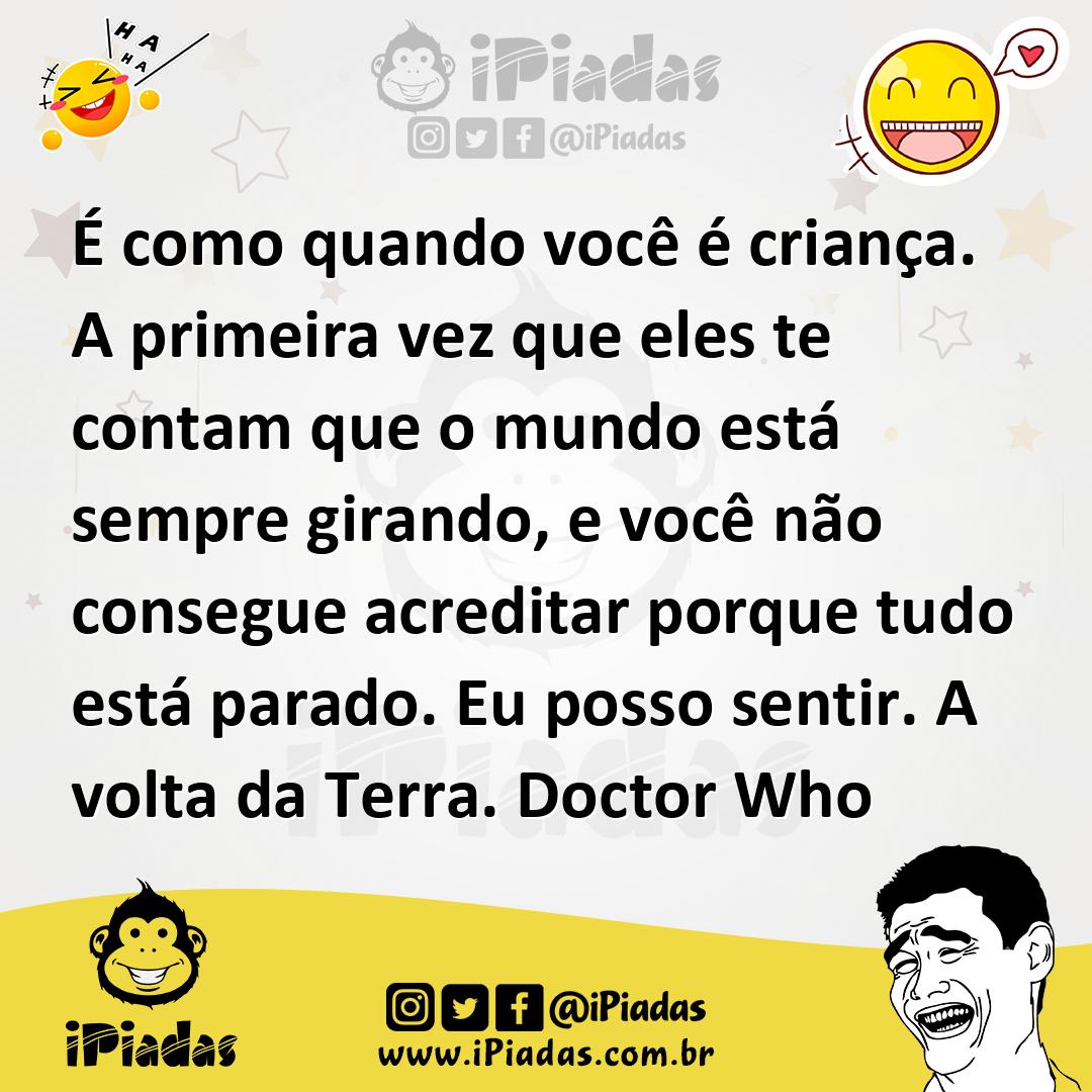Ilustração de É como quando você é criança. A primeira vez que eles te contam que o... no iPiadas