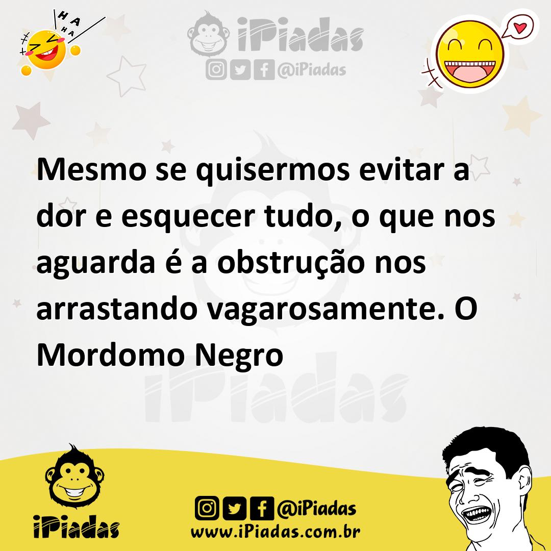 Ilustração de Mesmo se quisermos evitar a dor e esquecer tudo, o que nos aguarda é a... no iPiadas