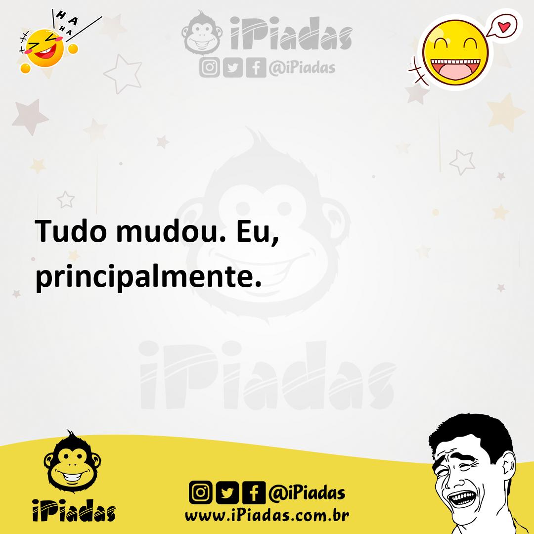 Ilustração de Tudo mudou. Eu, principalmente. no iPiadas