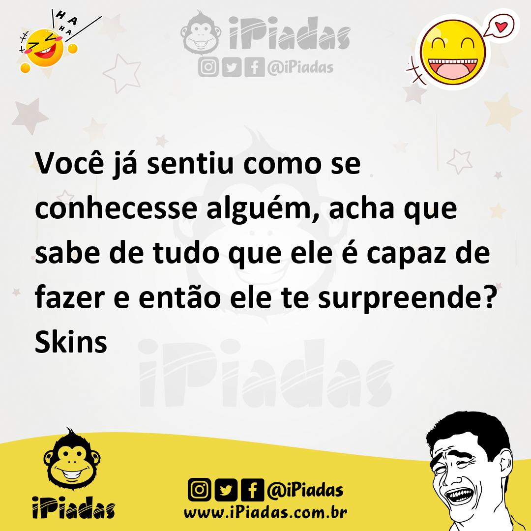 Ilustração de Você já sentiu como se conhecesse alguém, acha que sabe de tudo que el... no iPiadas