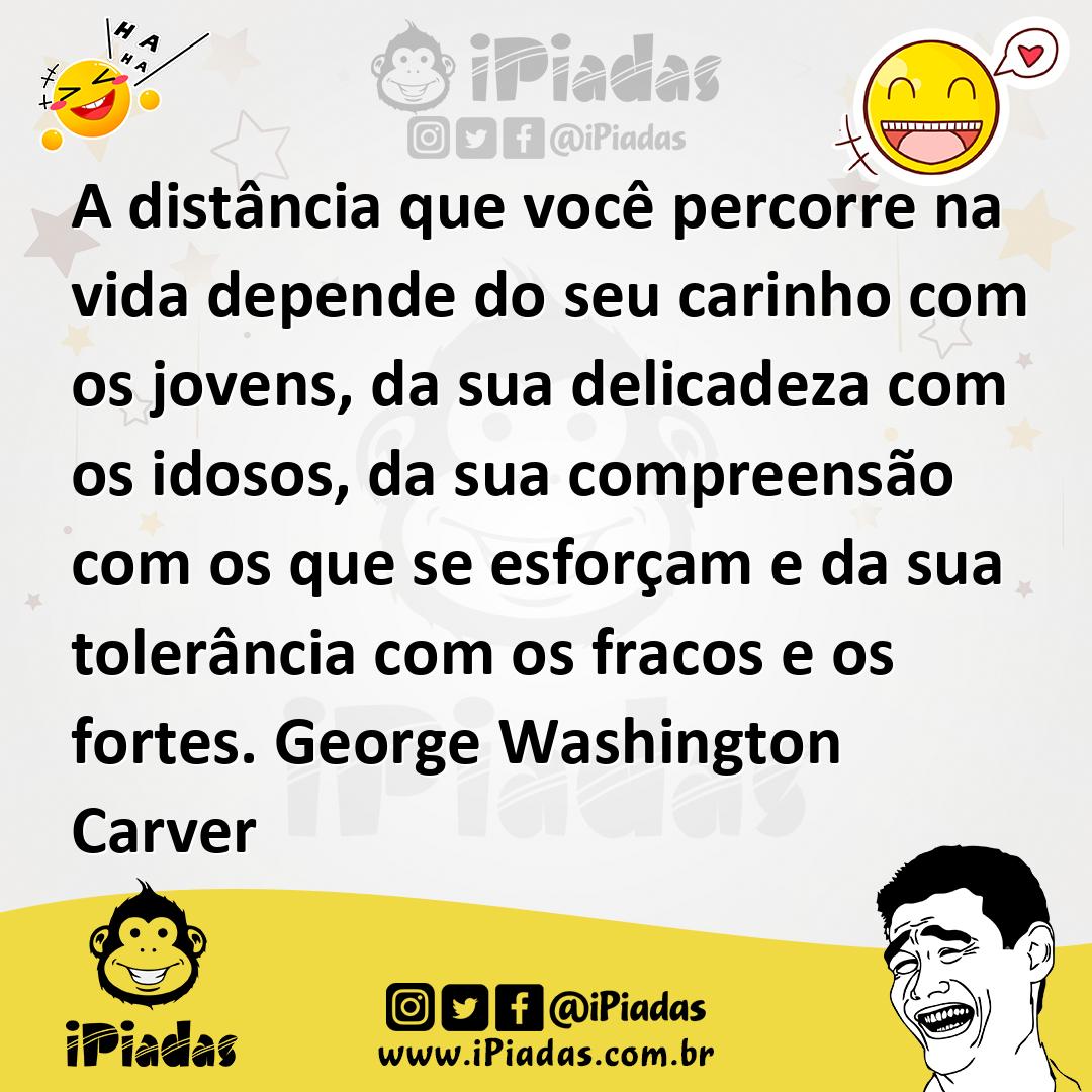 Ilustração de A distância que você percorre na vida depende do seu carinho com os jo... no iPiadas