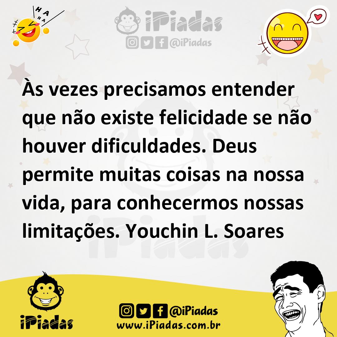 Ilustração de Às vezes precisamos entender que não existe felicidade se não houver d... no iPiadas