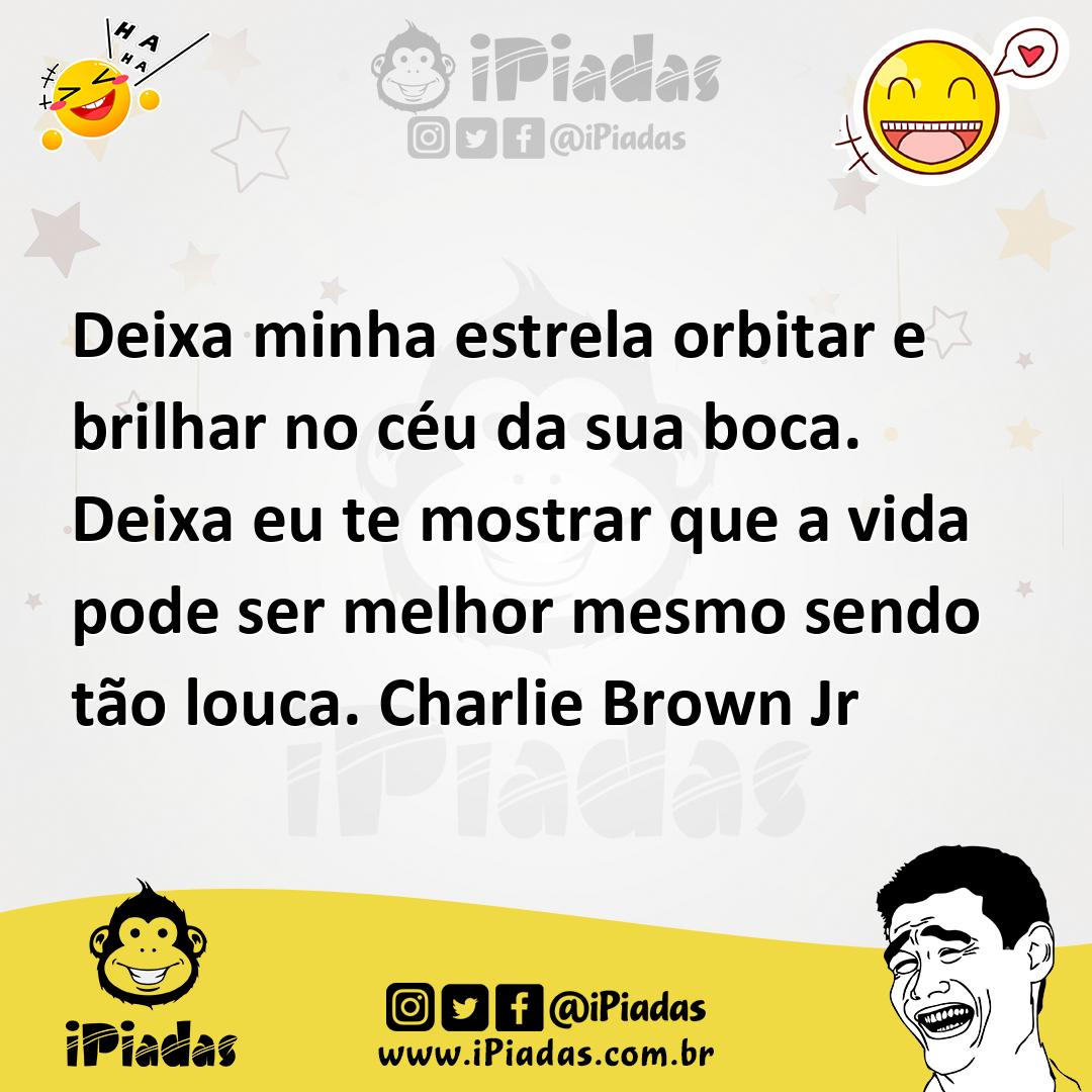 Ilustração de Deixa minha estrela orbitar e brilhar no céu da sua boca. Deixa eu te... no iPiadas