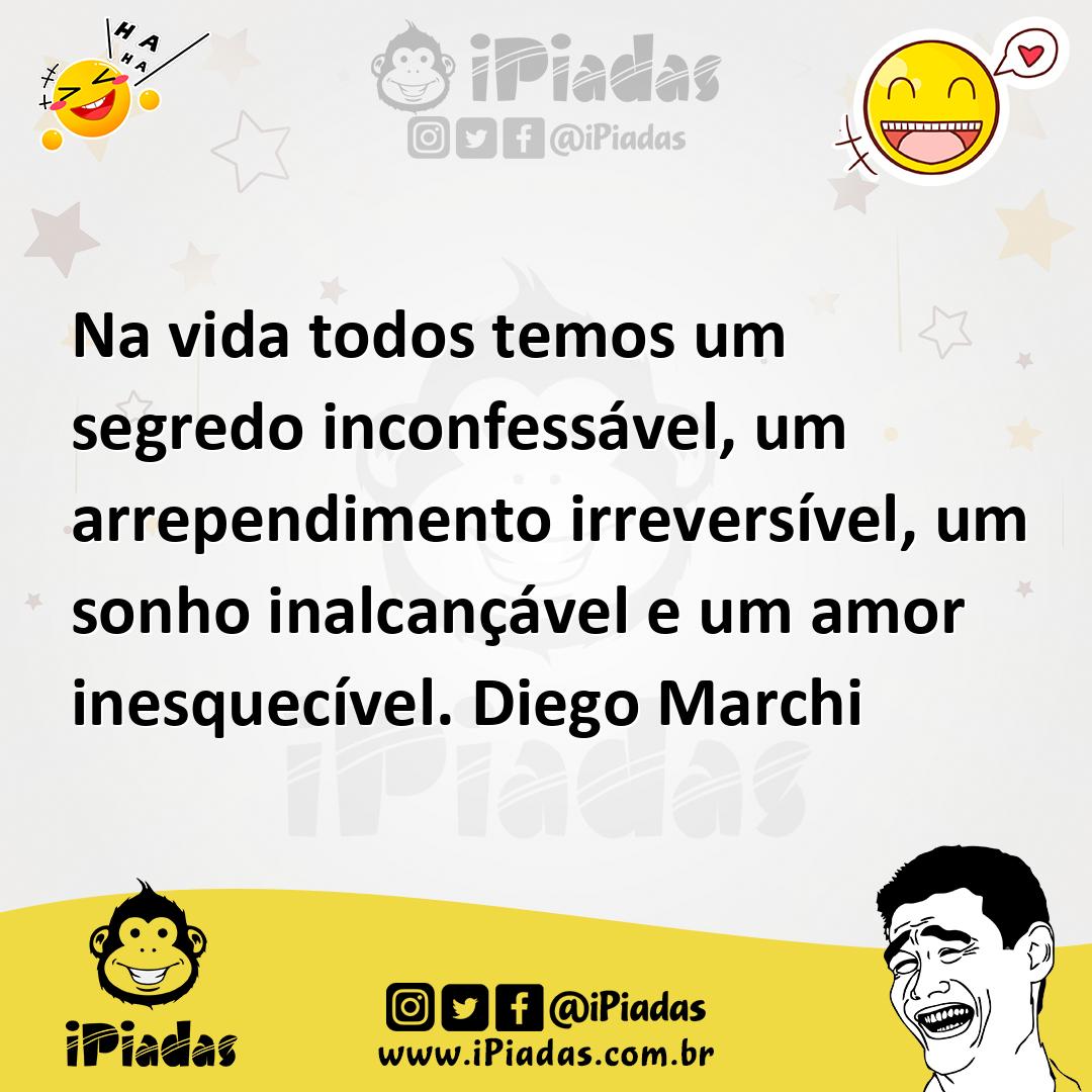 Ilustração de Na vida todos temos um segredo inconfessável, um arrependimento irreve... no iPiadas
