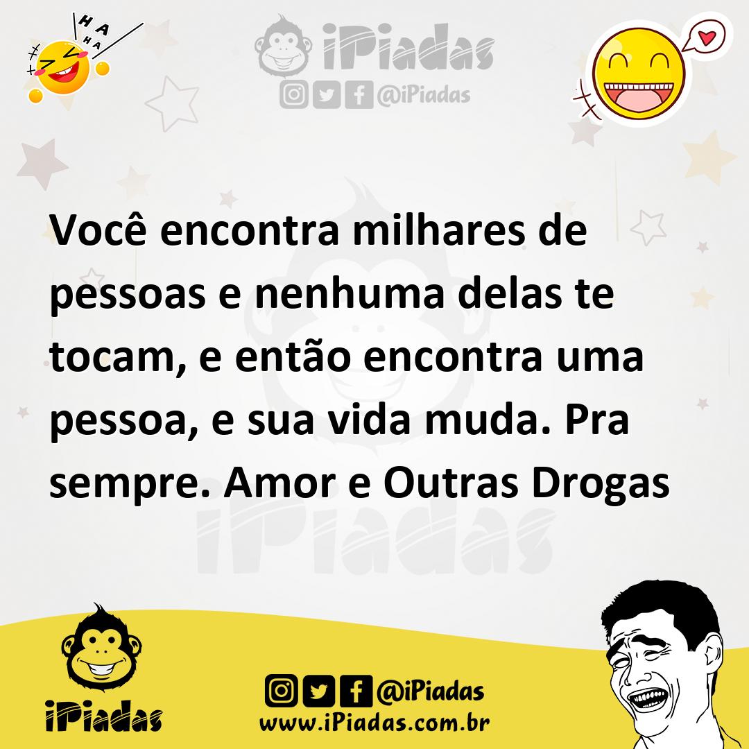 Ilustração de Você encontra milhares de pessoas e nenhuma delas te tocam, e então en... no iPiadas