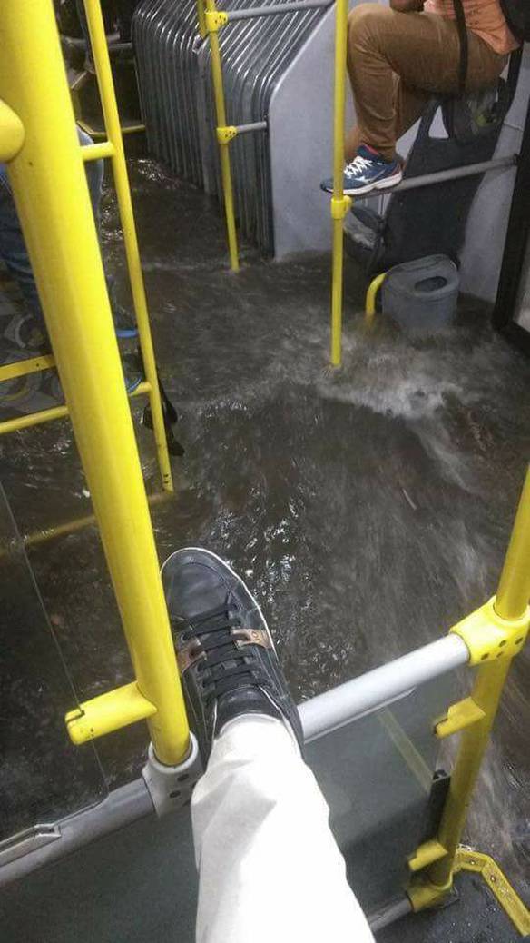 Imagem engraçada Ônibus Anfíbio no iPiadas