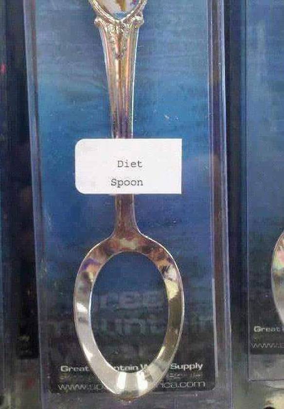 Imagem engraçada Colher Para Dietas no iPiadas