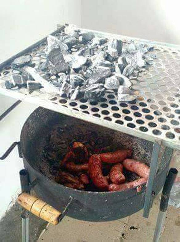 Imagem engraçada Churrasco Comigo É Assim no iPiadas