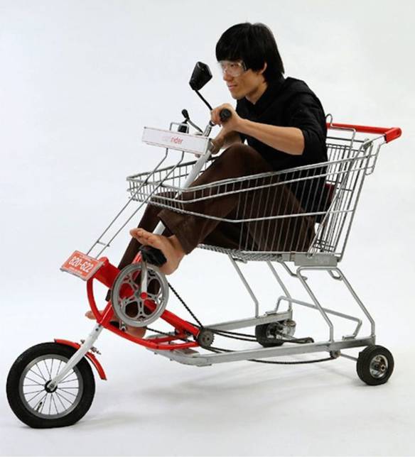 Imagem engraçada Triciclo de Supermercado no iPiadas