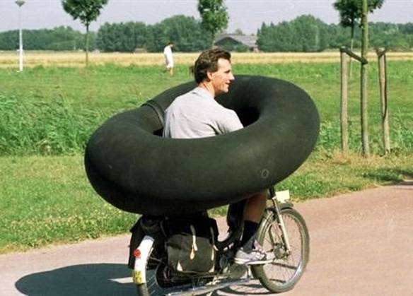 Imagem engraçada Airbag de Moto no iPiadas