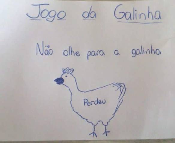 Imagem engraçada Jogo da Galinha no iPiadas
