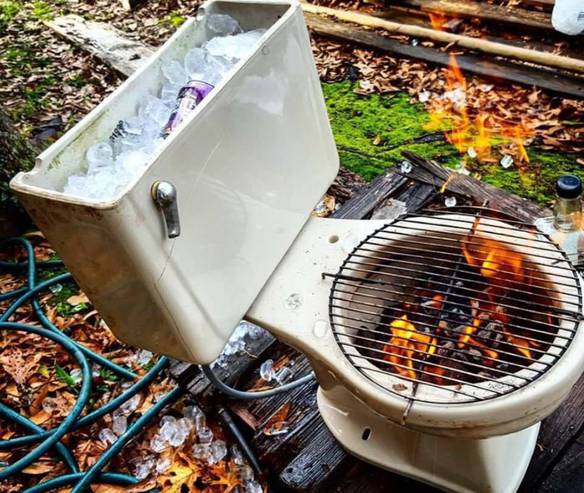 Imagem engraçada Vendo Churrasqueira Com Freezer Embutido no iPiadas