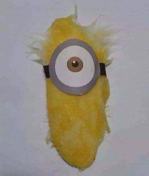 Imagem engraçada Vendo Boneco Minions no iPiadas
