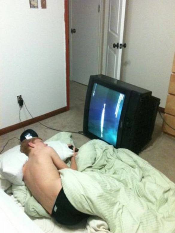 Imagem engraçada Cúmulo da Preguiça no iPiadas