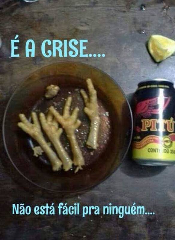 Imagem engraçada É a Crise... no iPiadas