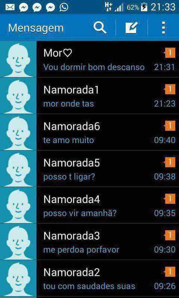 Imagem engraçada Está Complicado Ter Tantas Namoradas no iPiadas