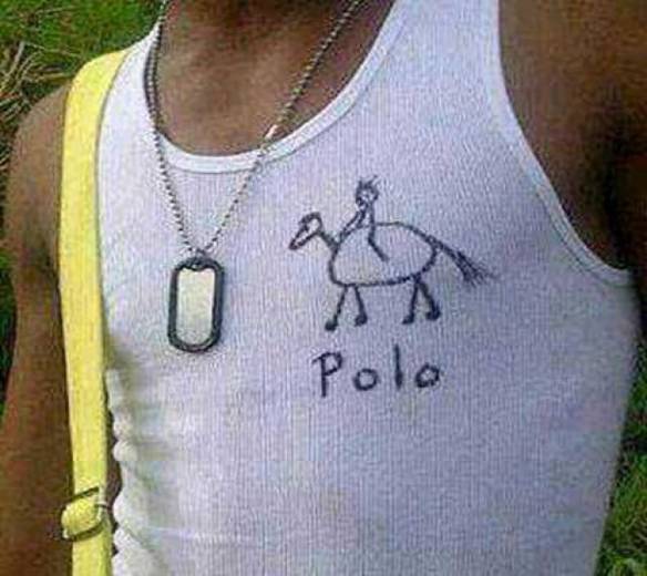 Imagem engraçada Minha Camisa Polo no iPiadas