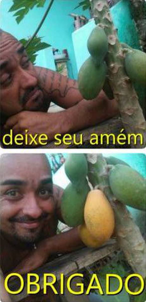Imagem engraçada Deixe o Seu Amém no iPiadas