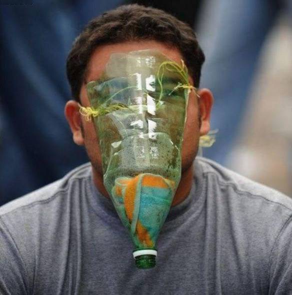 Imagem engraçada Máscara de Gás Profissional no iPiadas