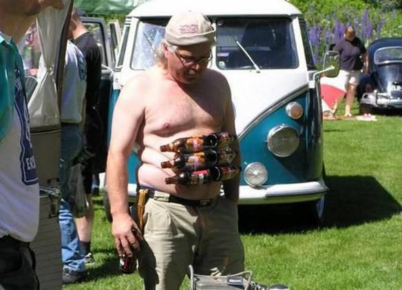 Imagem engraçada Cerveja e Abdominal Combinam no iPiadas