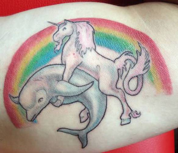 Imagem engraçada Tatuagem Inexplicável no iPiadas