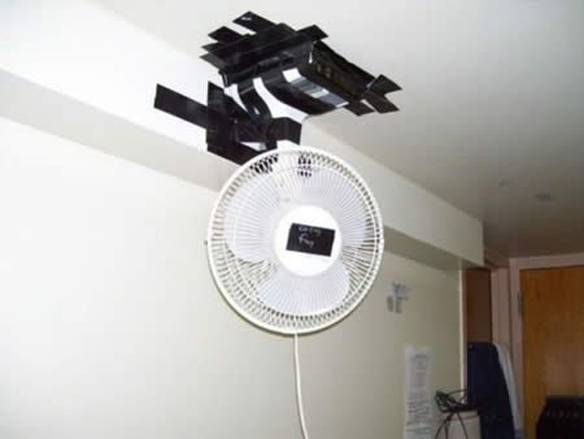 Imagem engraçada Ventilador de Teto no iPiadas