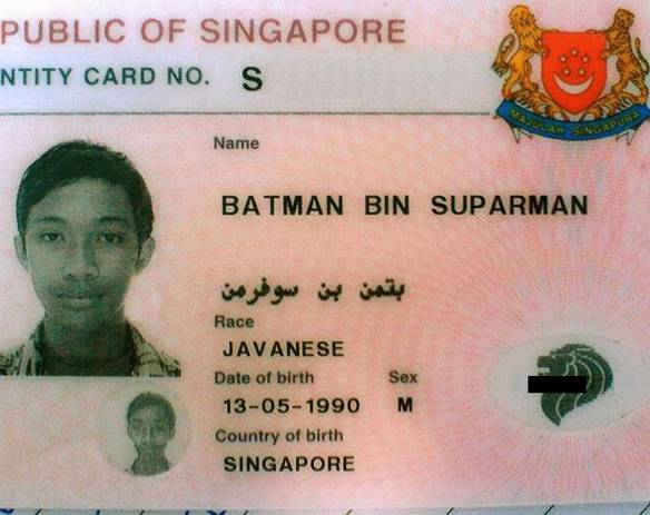 Imagem engraçada Batman Bin Suparman no iPiadas