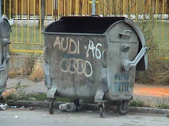 Imagem engraçada Audi A6 no iPiadas