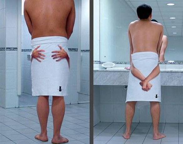 Imagem engraçada Toalha Sexy no iPiadas