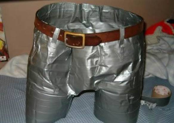 Imagem engraçada Calça de Fita no iPiadas