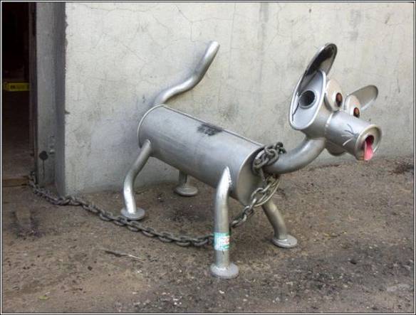 Imagem engraçada Cão Metálico no iPiadas
