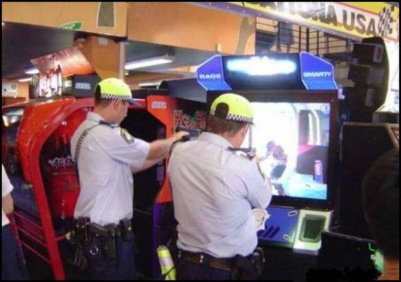 Imagem engraçada Treinamento Policial no iPiadas