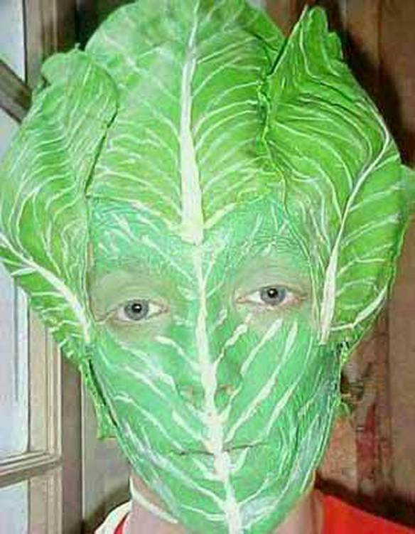 Imagem engraçada Homem Alface no iPiadas