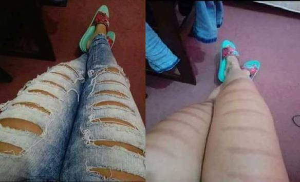 Imagem engraçada Bronzeamento Estilo Linguiça na Grelha no iPiadas