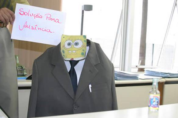 Imagem engraçada Para Fugir do Trabalho no iPiadas