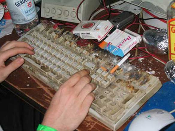 Imagem engraçada Teclado de Viciado no iPiadas