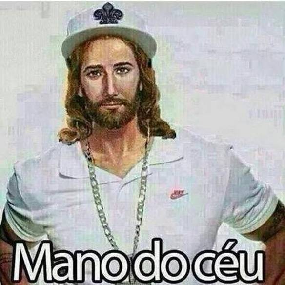Imagem engraçada Mano do Céu! no iPiadas
