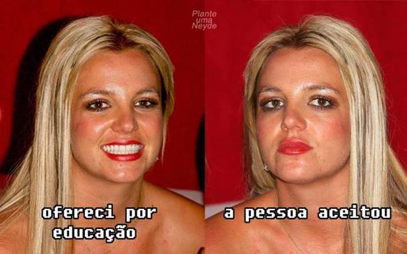 Imagem engraçada Oferecendo Algo no iPiadas
