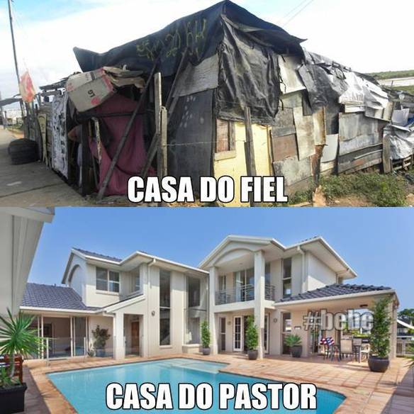 Imagem engraçada Casa do Fiel e do Pastor no iPiadas