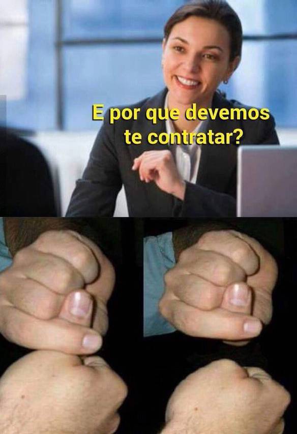 Imagem engraçada O Emprego É Seu no iPiadas