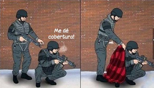 Imagem engraçada Me Dê Cobertura no iPiadas
