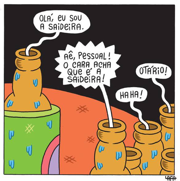 Imagem engraçada Essa é a Saideira no iPiadas