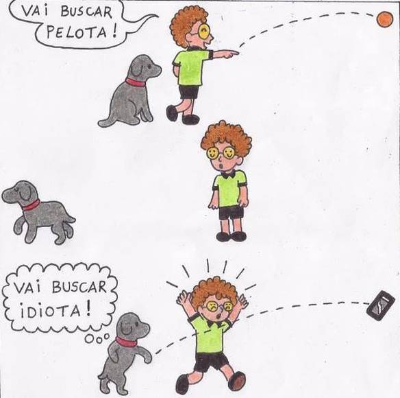 Imagem engraçada Vai Lá Buscar no iPiadas