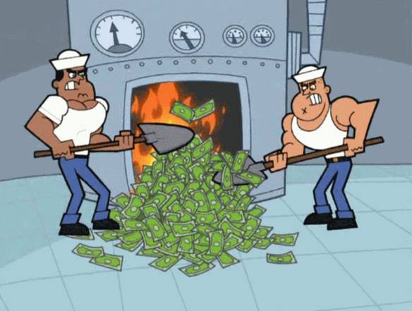 Imagem engraçada Gastando Dinheiro em Comida no iPiadas