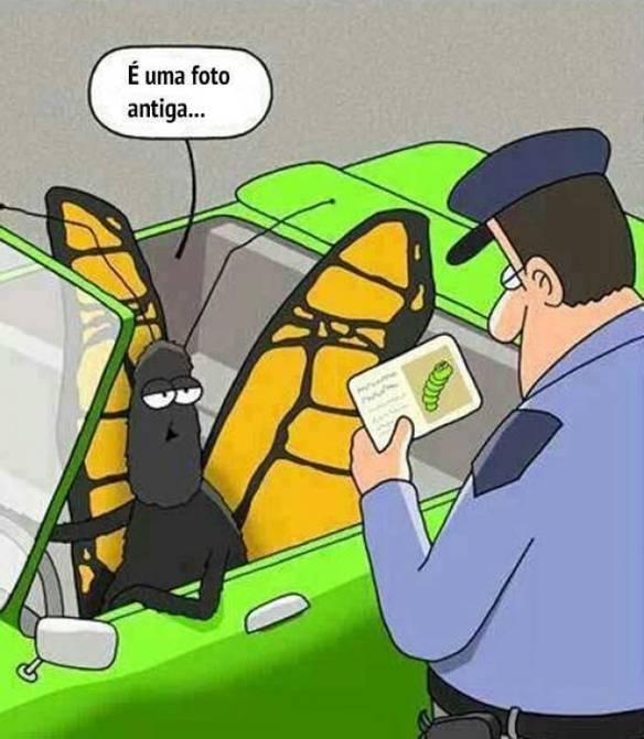 Imagem engraçada É Uma Foto Antiga... no iPiadas