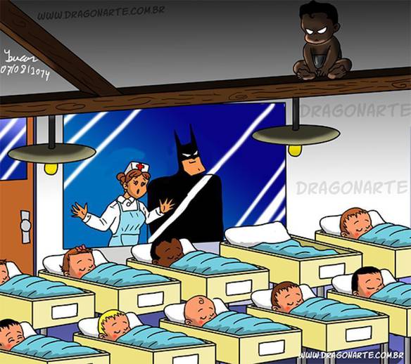 Imagem engraçada Filho do Batman no iPiadas